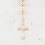 CAMANDULA MILAGROSA 6MM CRUZ PLANA - Imagen 2