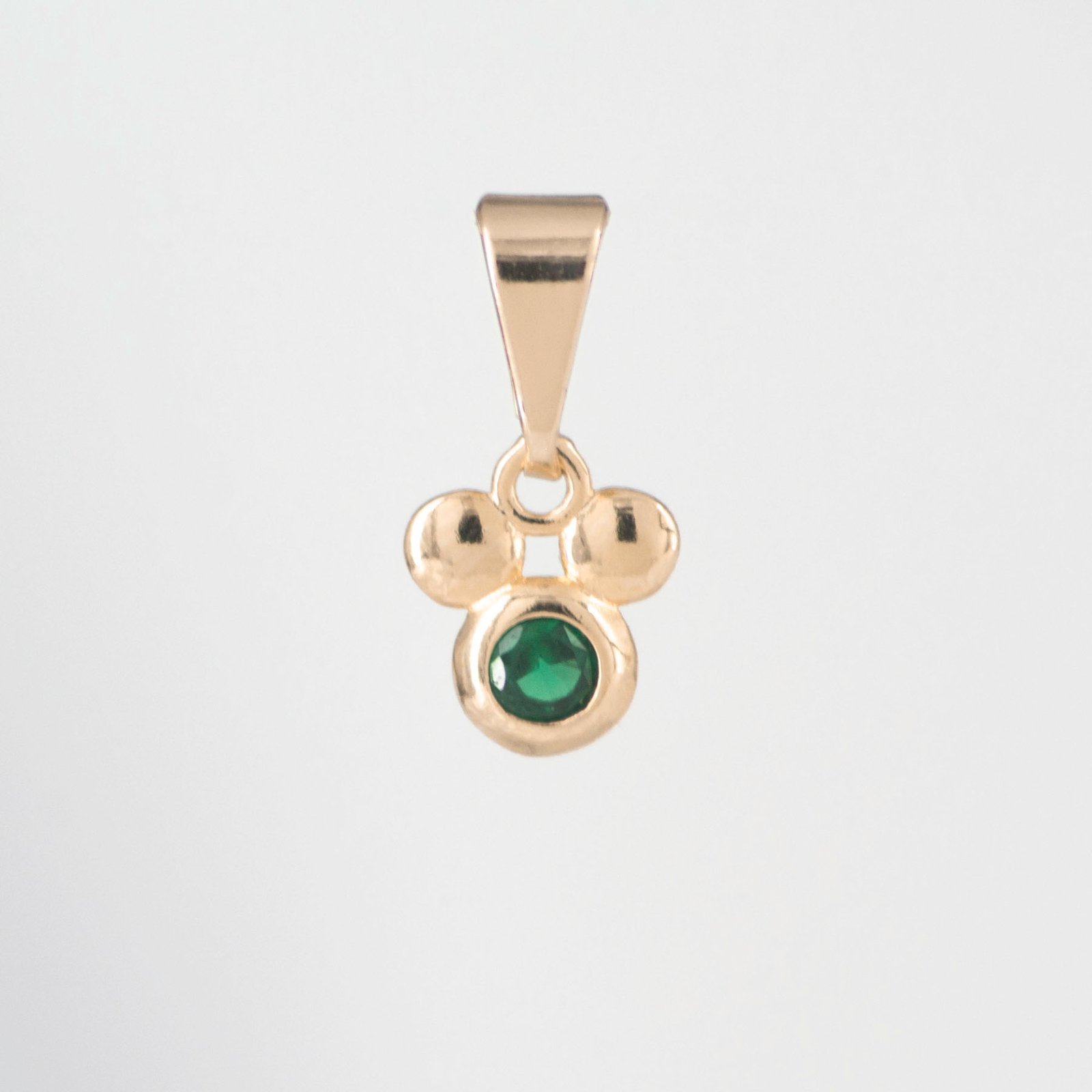 26071-DIJE-MICKEY-CIRCON-ESMERALDA.jpg DIJE MICKEY CIRCON ESMERALDA - Imagen 1