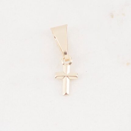 DIJE CRUZ MINI BISELADA