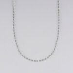 CADENA CUBO TIPO VENECIANA TALLADA 1.5MM-45CM