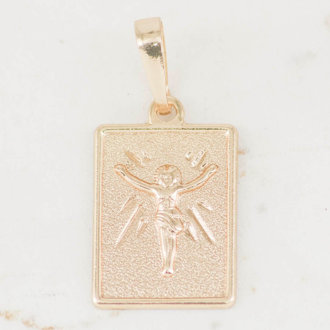 27346-DIJE-PLACA-CRISTO-TALLADA.jpg DIJE PLACA CRISTO TALLADA - Imagen 1